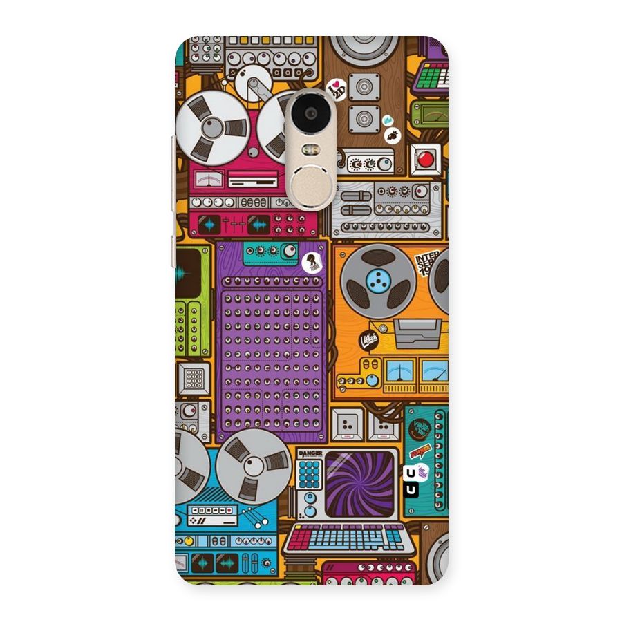 Music Decks Back Case for Xiaomi Redmi Note 4