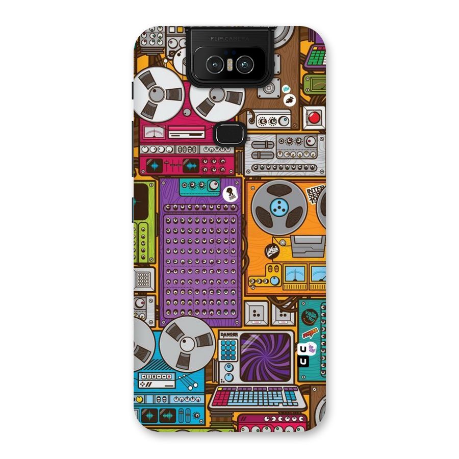 Music Decks Back Case for Zenfone 6z