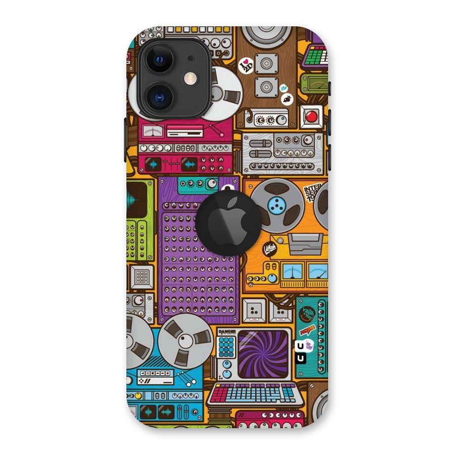 Music Decks Back Case for iPhone 11 Logo Cut