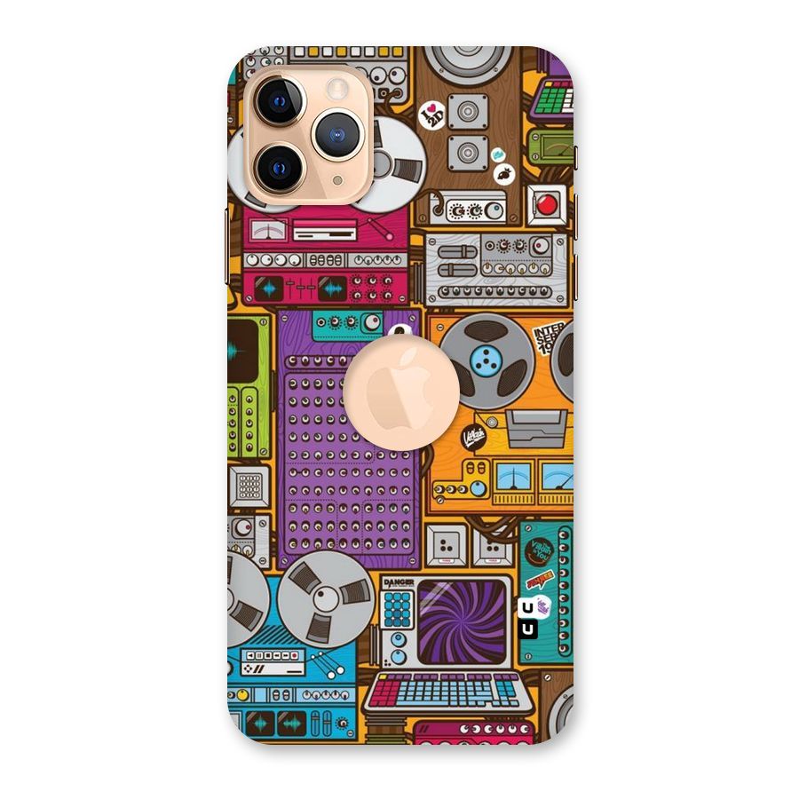 Music Decks Back Case for iPhone 11 Pro Max Logo Cut