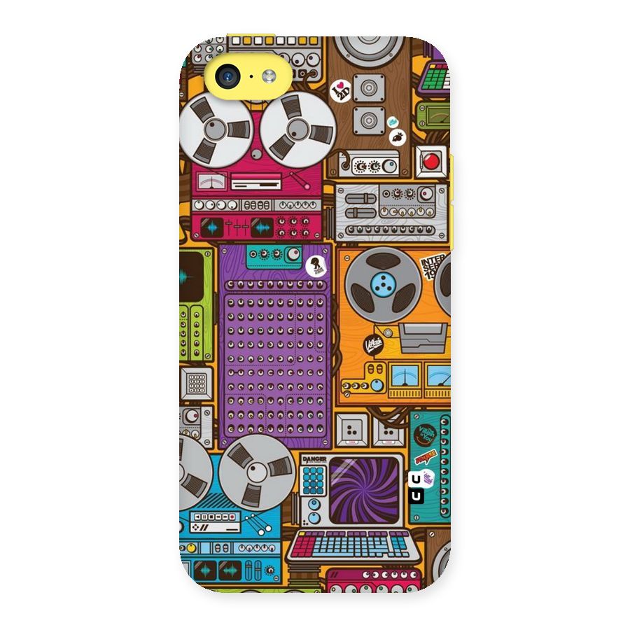 Music Decks Back Case for iPhone 5C