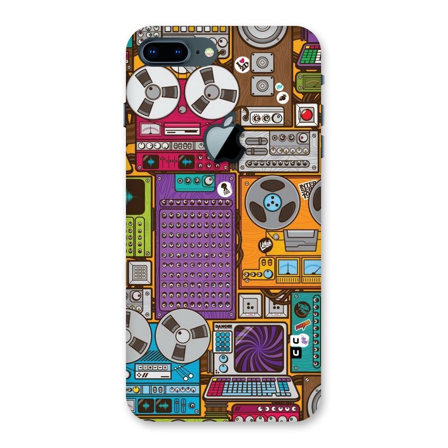 Music Decks Back Case for iPhone 7 Plus Apple Cut