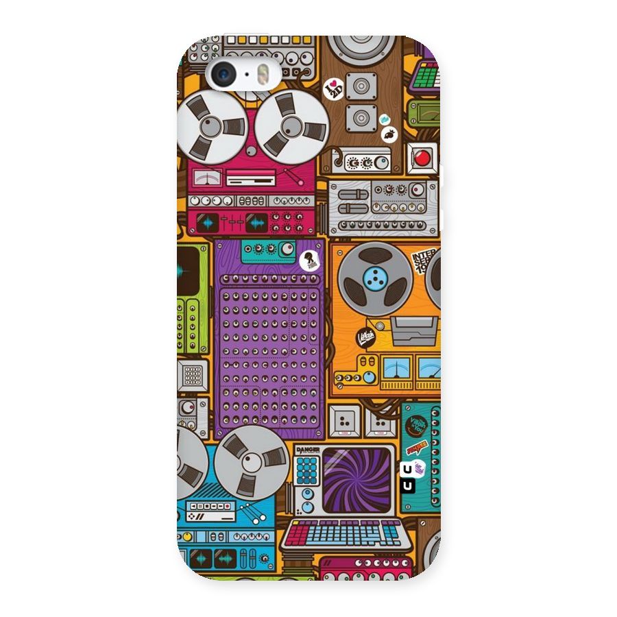 Music Decks Back Case for iPhone SE
