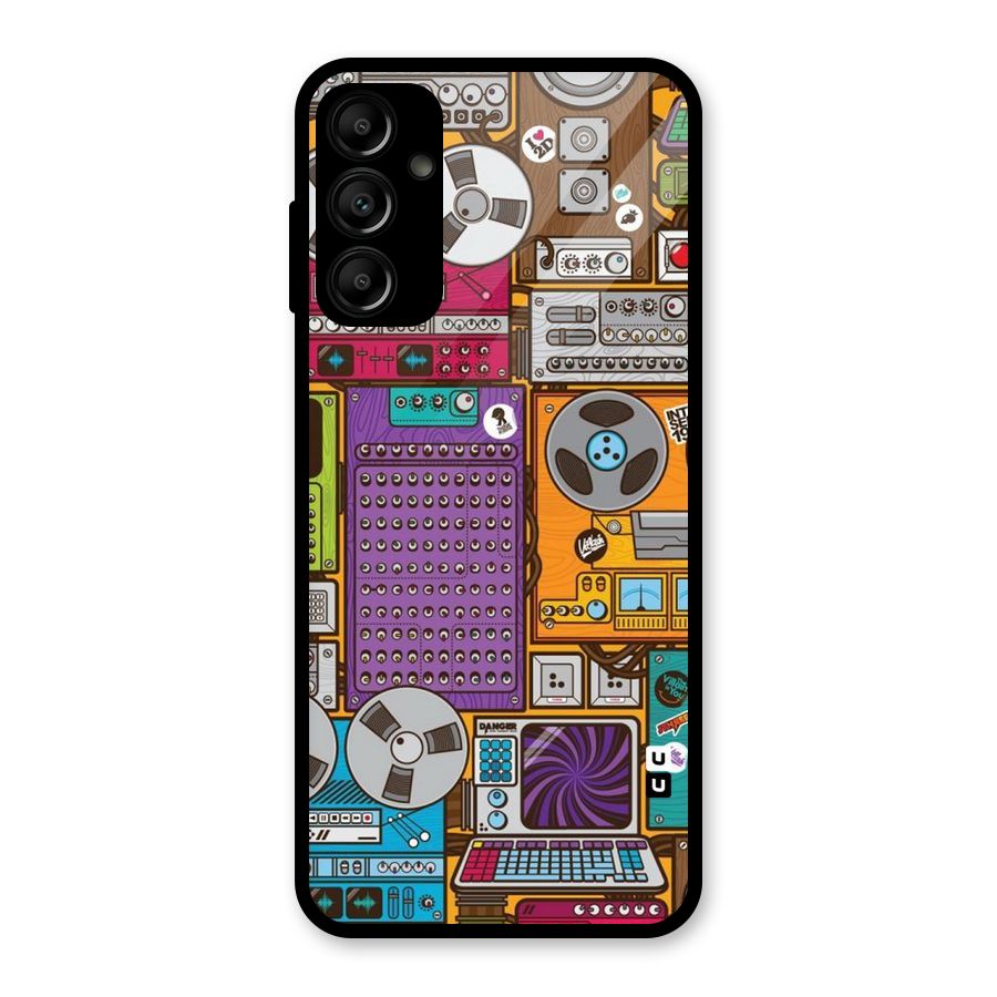 Music Decks Glass Back Case for Galaxy A14 5G
