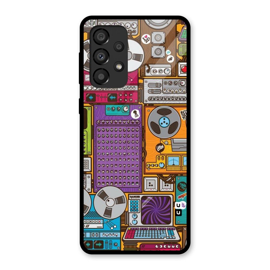 Music Decks Glass Back Case for Galaxy A33 5G