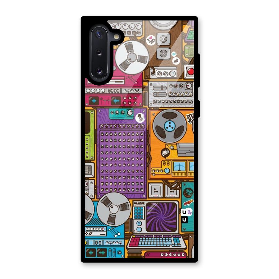 Music Decks Glass Back Case for Galaxy Note 10