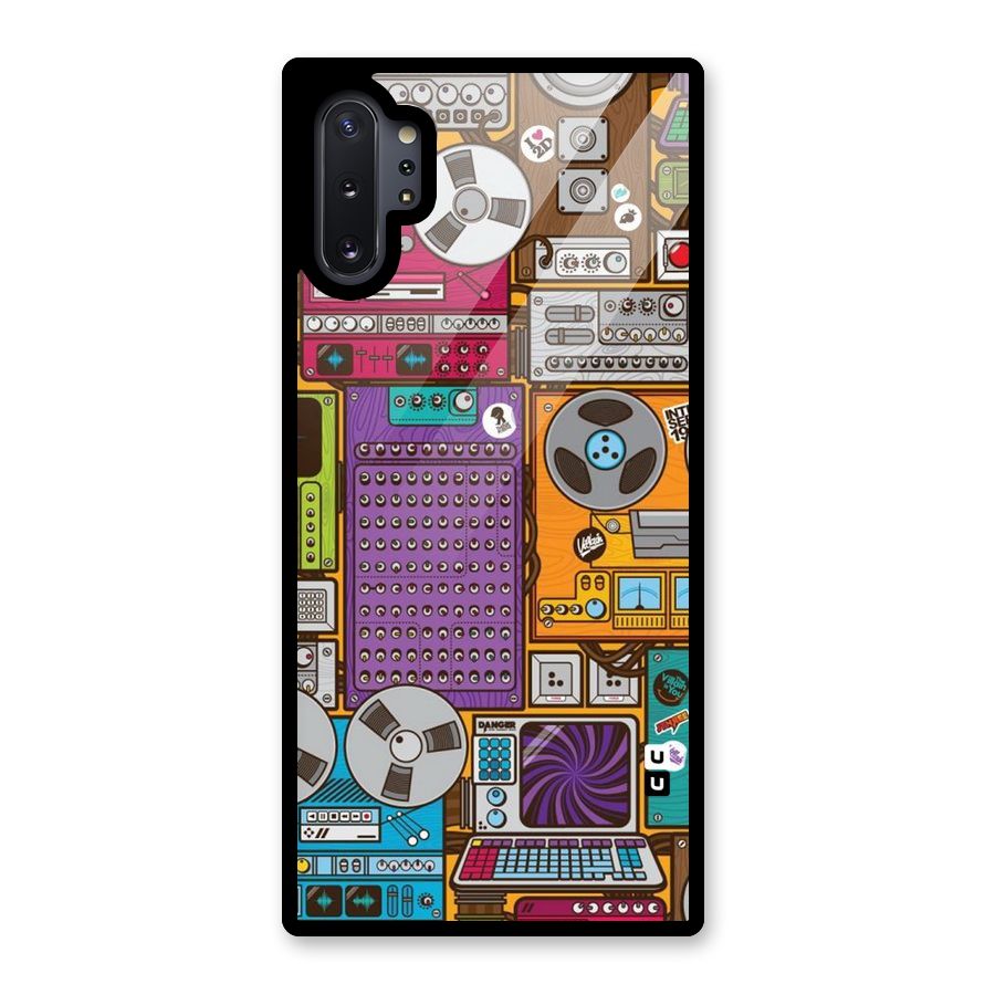 Music Decks Glass Back Case for Galaxy Note 10 Plus
