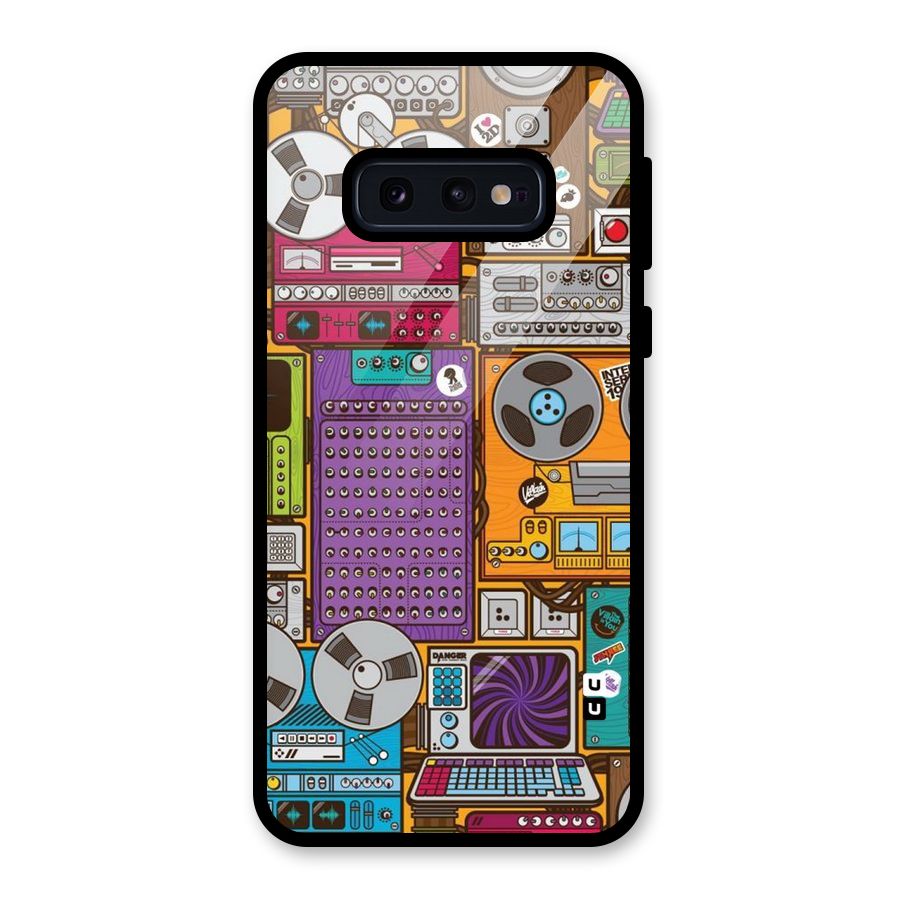 Music Decks Glass Back Case for Galaxy S10e