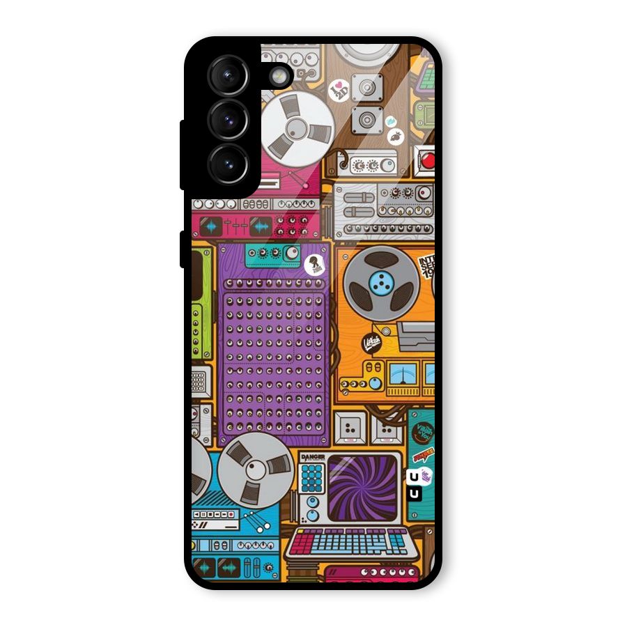 Music Decks Glass Back Case for Galaxy S21 Plus