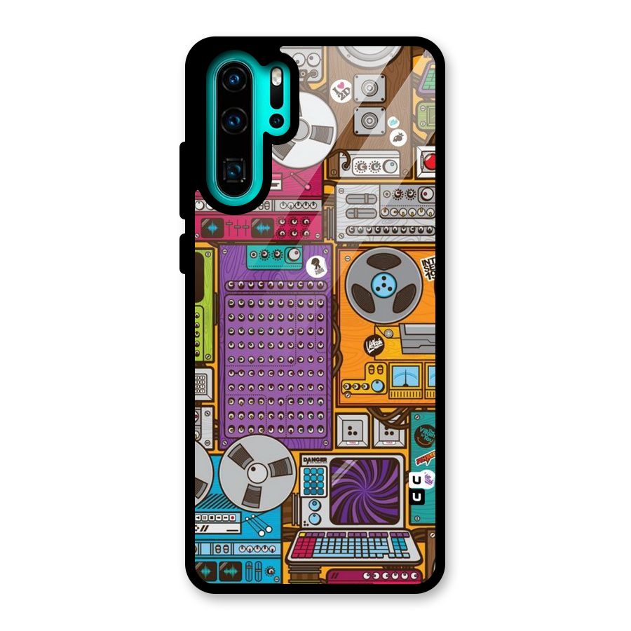 Music Decks Glass Back Case for Huawei P30 Pro