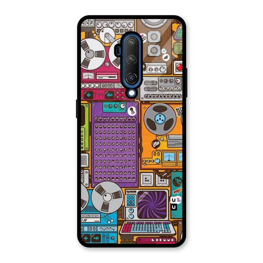 Music Decks Glass Back Case for OnePlus 7T Pro