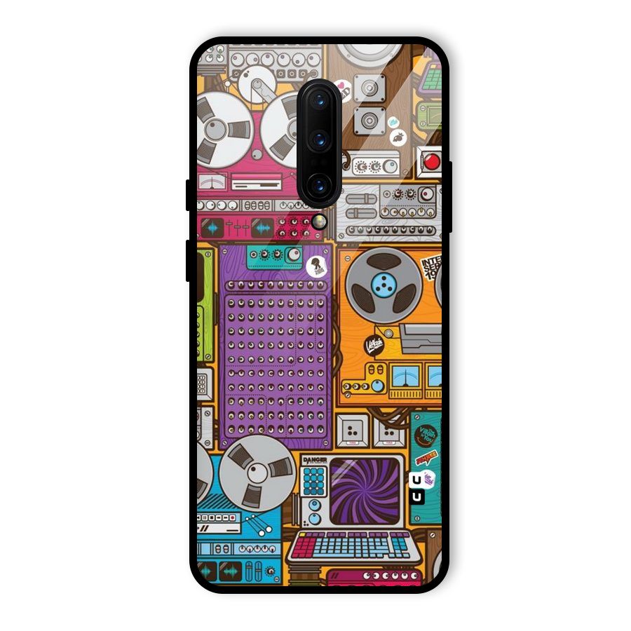 Music Decks Glass Back Case for OnePlus 7 Pro