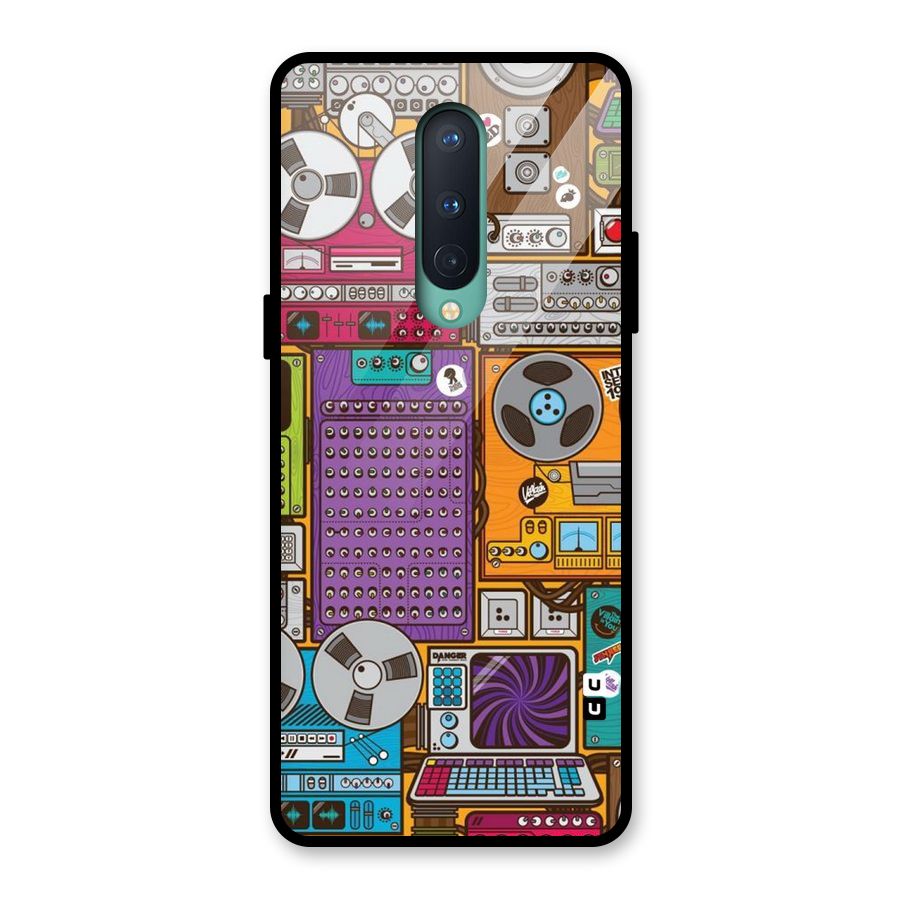Music Decks Glass Back Case for OnePlus 8