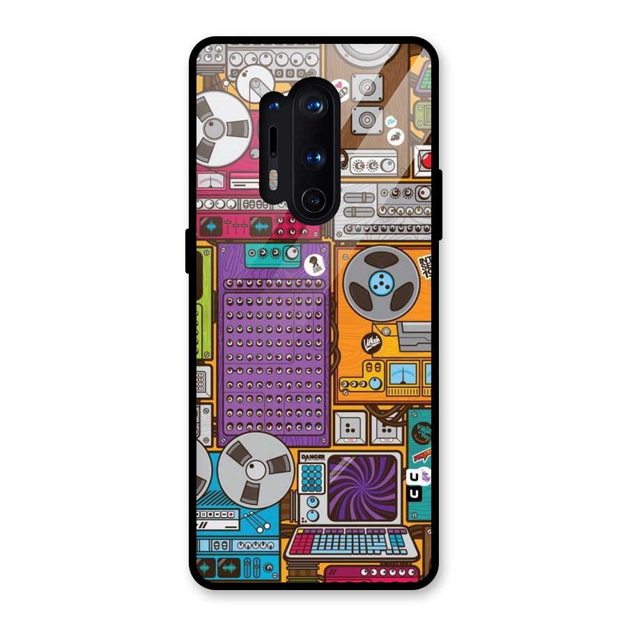 Music Decks Glass Back Case for OnePlus 8 Pro