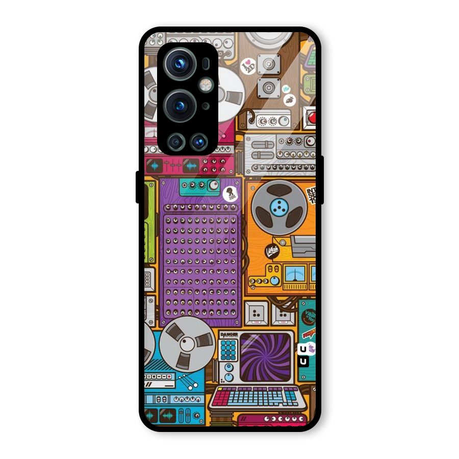 Music Decks Glass Back Case for OnePlus 9 Pro