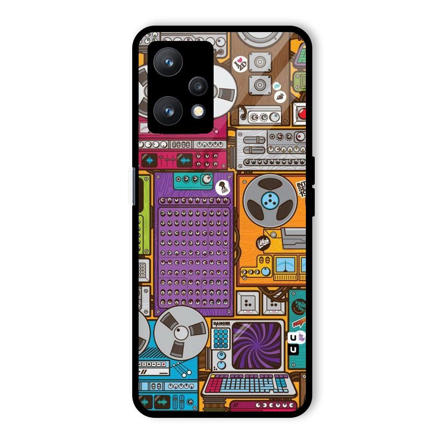 Music Decks Glass Back Case for Realme 9 Pro 5G