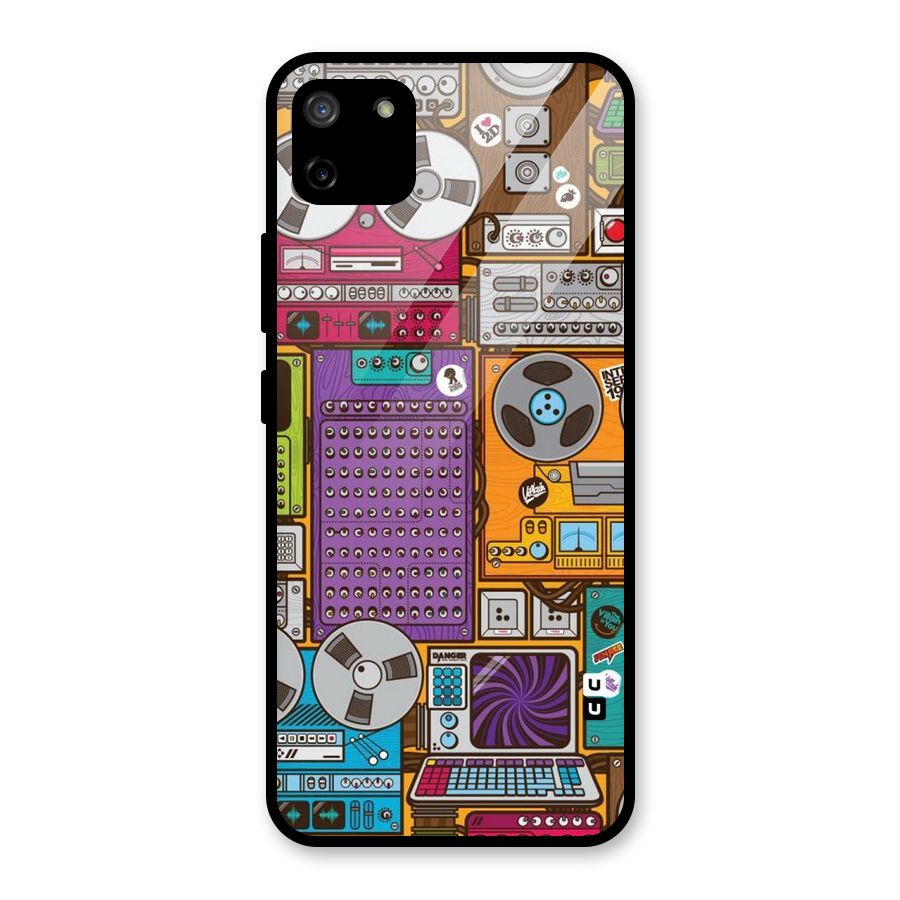 Music Decks Glass Back Case for Realme C11