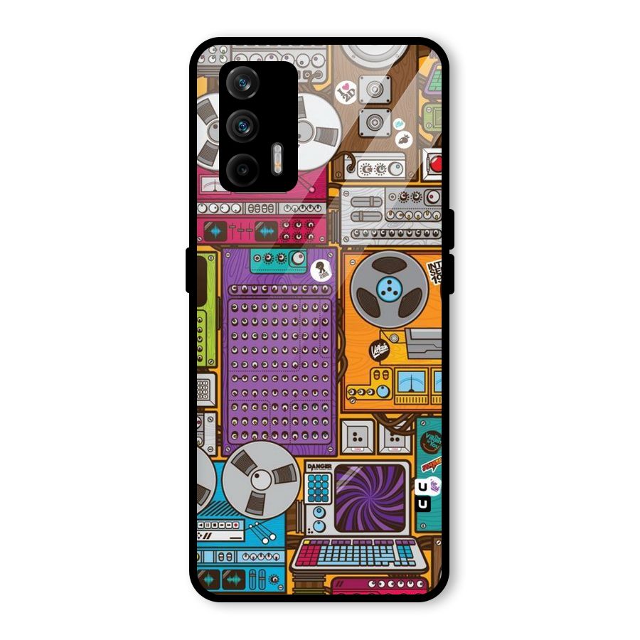 Music Decks Glass Back Case for Realme GT 5G