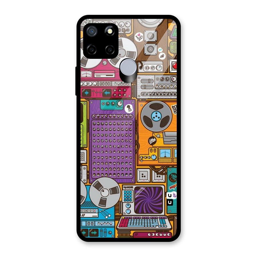 Music Decks Glass Back Case for Realme Narzo 20