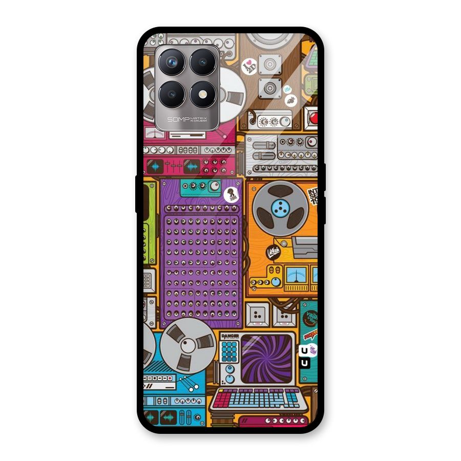 Music Decks Glass Back Case for Realme Narzo 50
