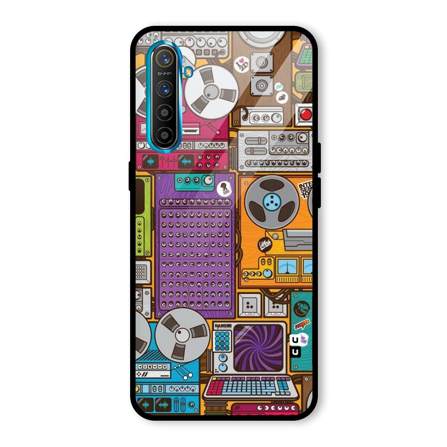 Music Decks Glass Back Case for Realme X2