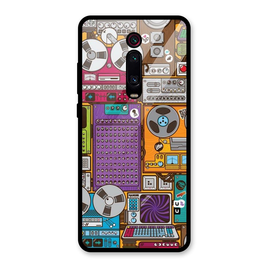 Music Decks Glass Back Case for Redmi K20 Pro