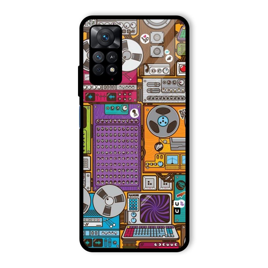 Music Decks Glass Back Case for Redmi Note 11 Pro Plus 5G