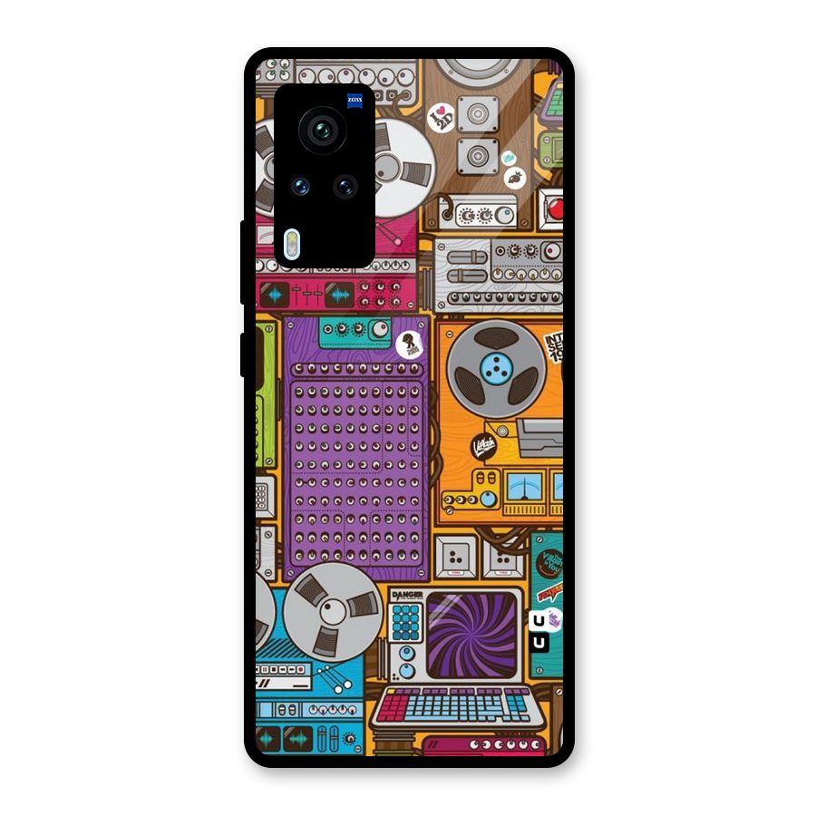 Music Decks Glass Back Case for Vivo X60 Pro