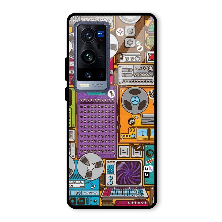 Music Decks Glass Back Case for Vivo X60 Pro Plus
