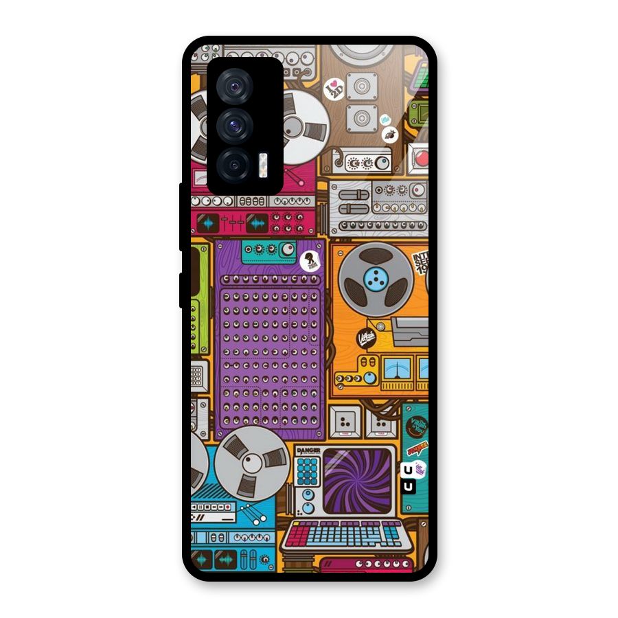 Music Decks Glass Back Case for Vivo iQOO 7 5G
