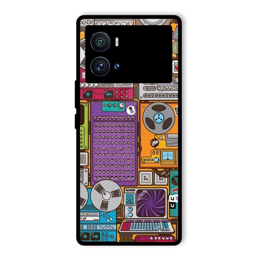 Music Decks Glass Back Case for Vivo iQOO 9 Pro