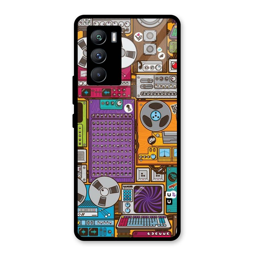 Music Decks Glass Back Case for Vivo iQOO 9 SE