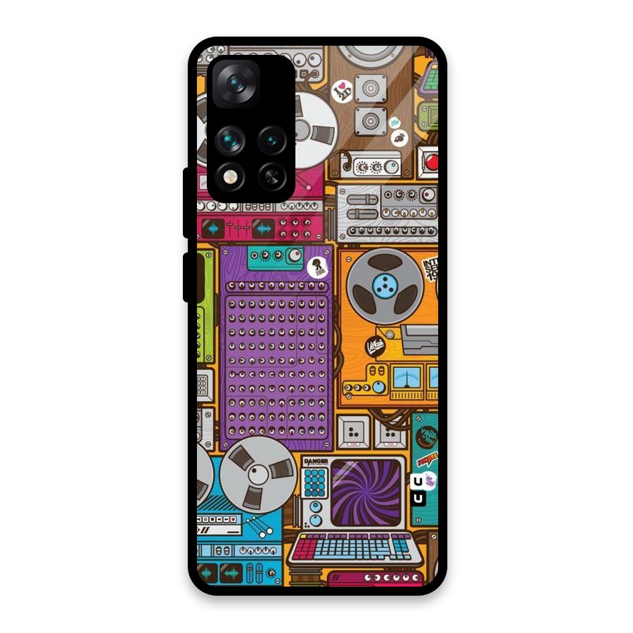 Music Decks Glass Back Case for Xiaomi 11i HyperCharge 5G