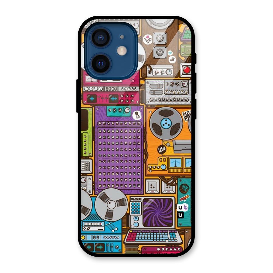 Music Decks Glass Back Case for iPhone 12 Mini