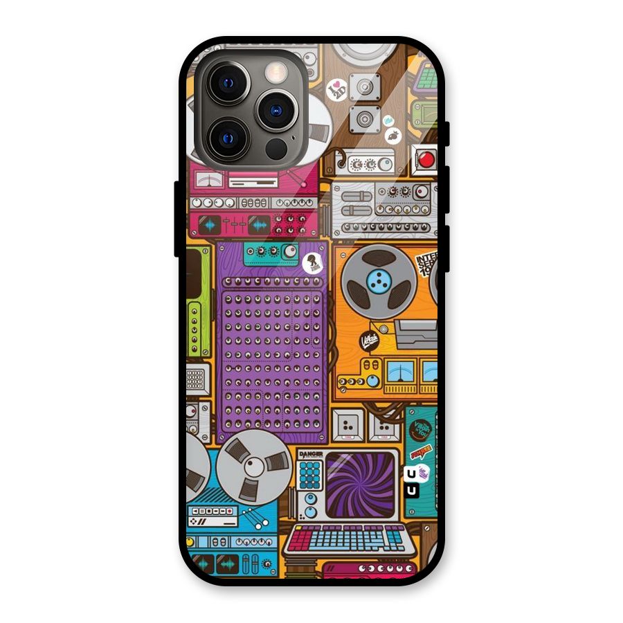 Music Decks Glass Back Case for iPhone 12 Pro