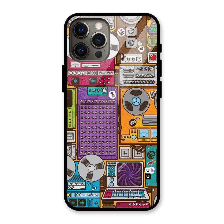 Music Decks Glass Back Case for iPhone 12 Pro Max