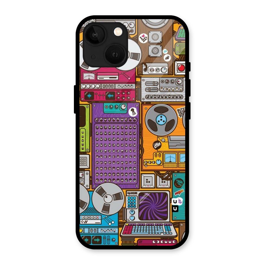 Music Decks Glass Back Case for iPhone 13