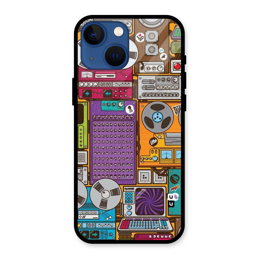 Music Decks Glass Back Case for iPhone 13 Mini