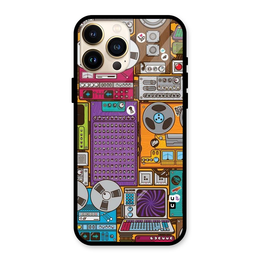 Music Decks Glass Back Case for iPhone 13 Pro Max