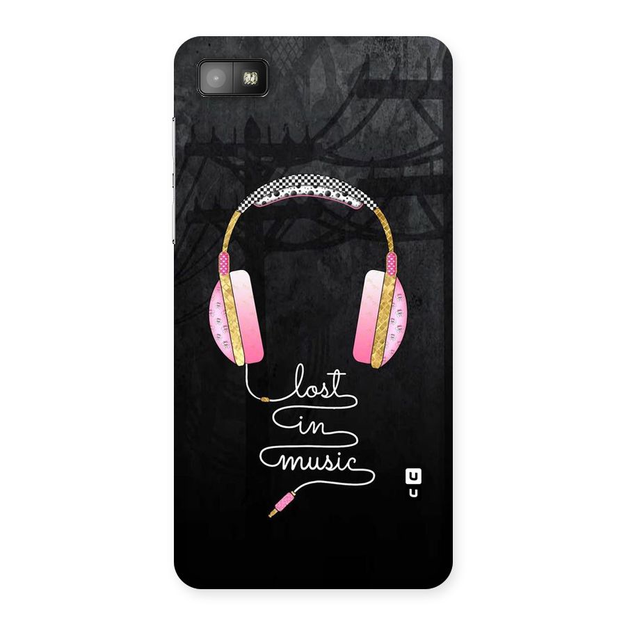 Music Lost Back Case for Blackberry Z10