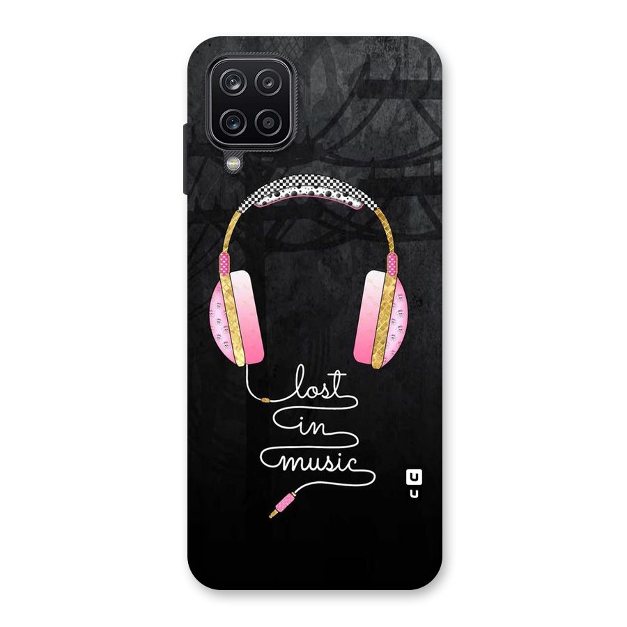 Music Lost Back Case for Galaxy A12
