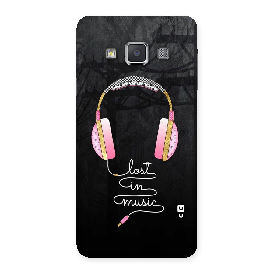 Music Lost Back Case for Galaxy A3