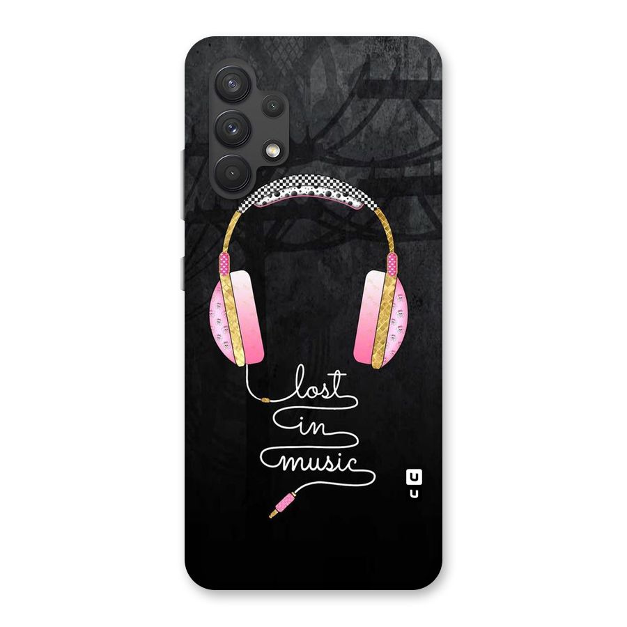 Music Lost Back Case for Galaxy A32