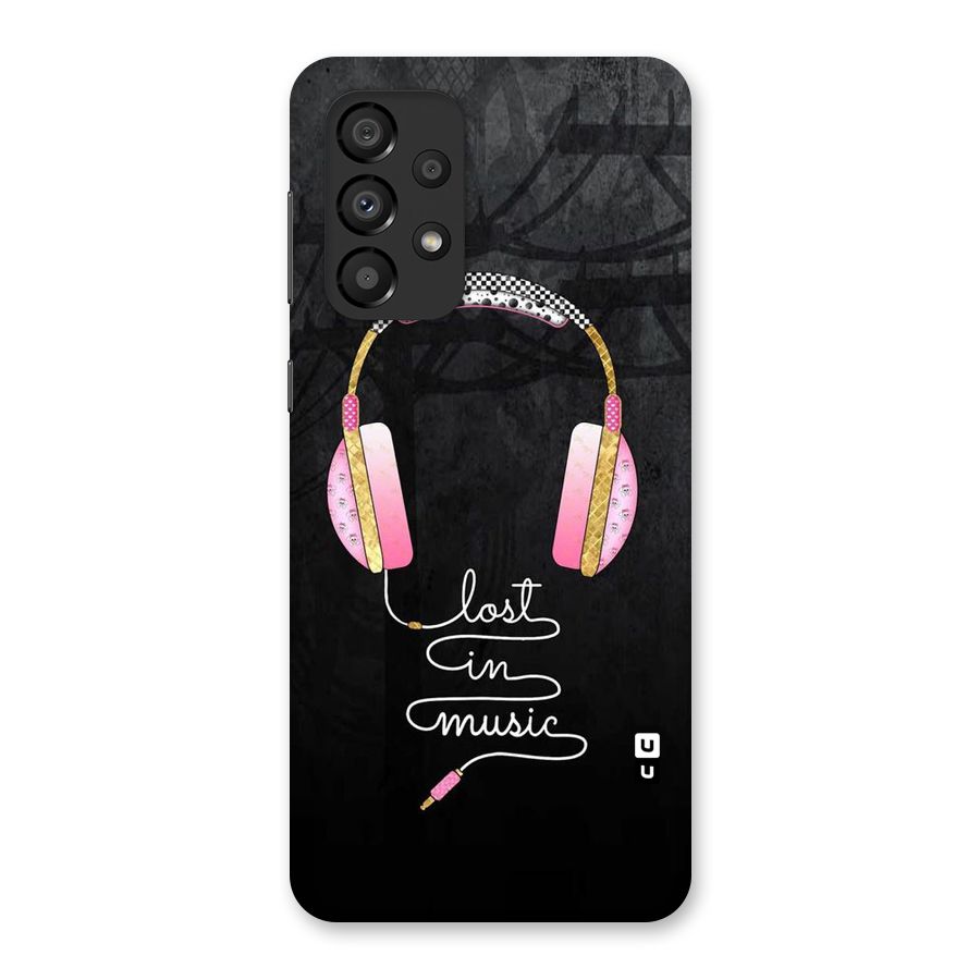 Music Lost Back Case for Galaxy A33 5G