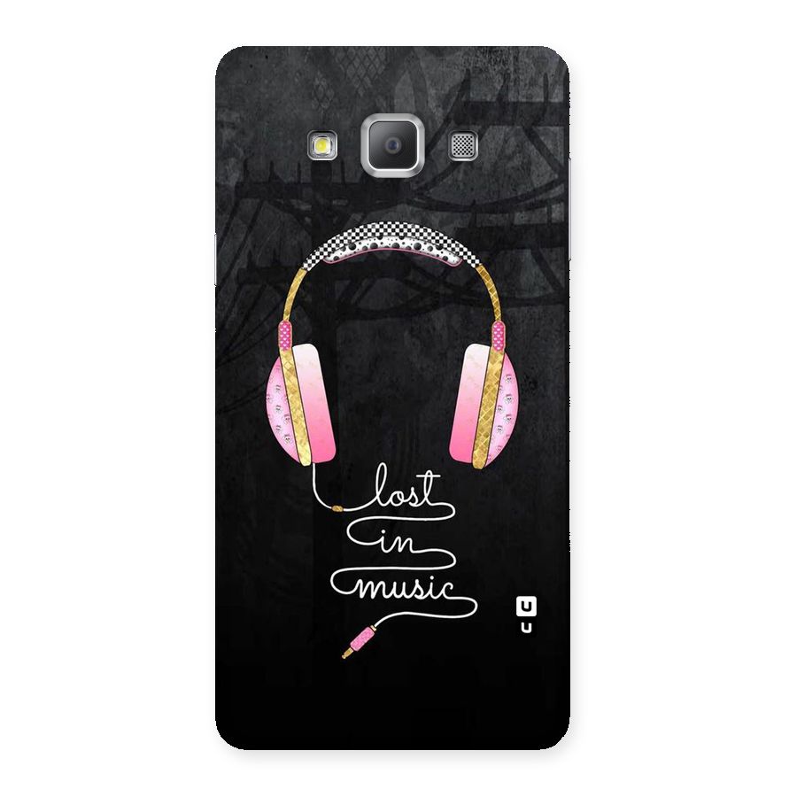 Music Lost Back Case for Galaxy A7
