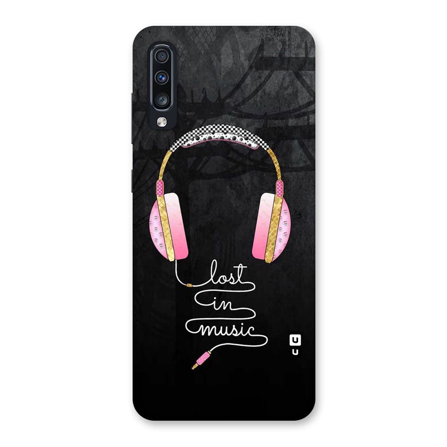 Music Lost Back Case for Galaxy A70s