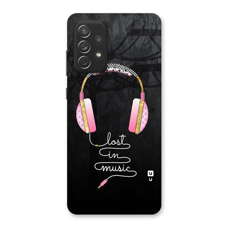 Music Lost Back Case for Galaxy A72