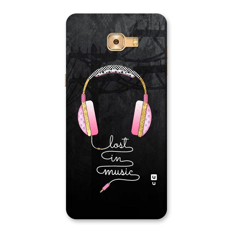 Music Lost Back Case for Galaxy C9 Pro