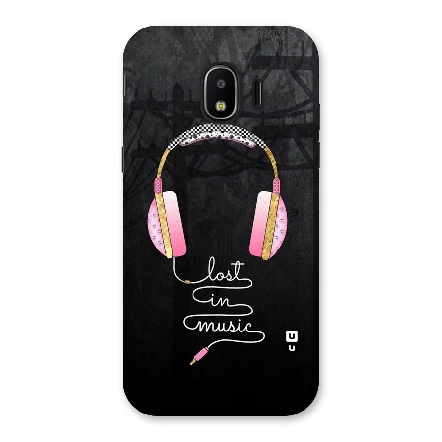Music Lost Back Case for Galaxy J2 Pro 2018