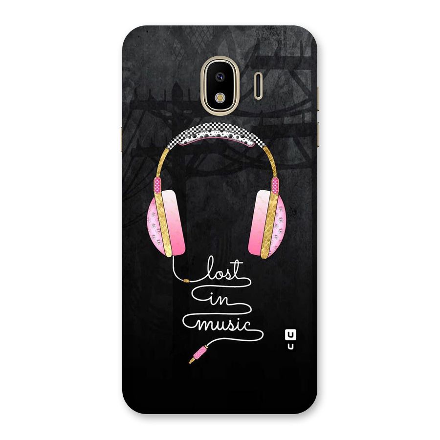 Music Lost Back Case for Galaxy J4